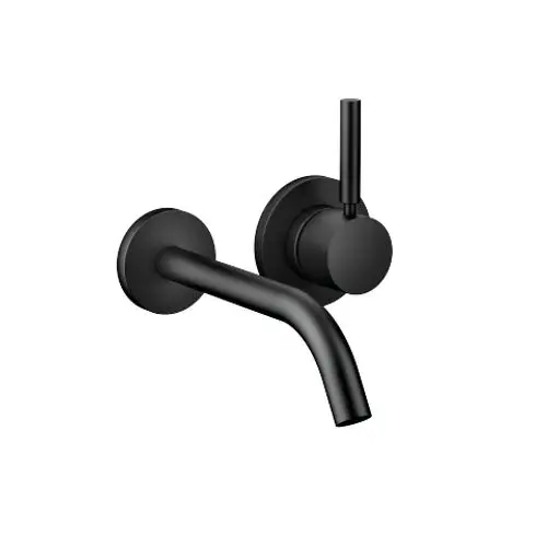 DORNBRACHT-Waschtisch-Wand-Einhandbatterie-ohne-Ablaufgarnitur-META-36860660-Schwarz-matt-36860660-33 gallery number 1